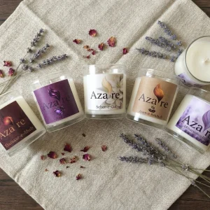 The complete of scented candle