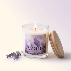 Lavender scented Candle Azaire brand