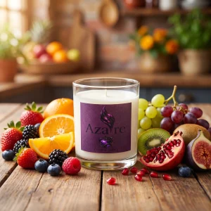Mix fruity scented candle